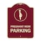 Signmission Pregnant Mom Parking With Graphic Heavy-Gauge Aluminum Architectural Sign, 24" x 18", BU-1824-23274 A-DES-BU-1824-23274 - alternate 1